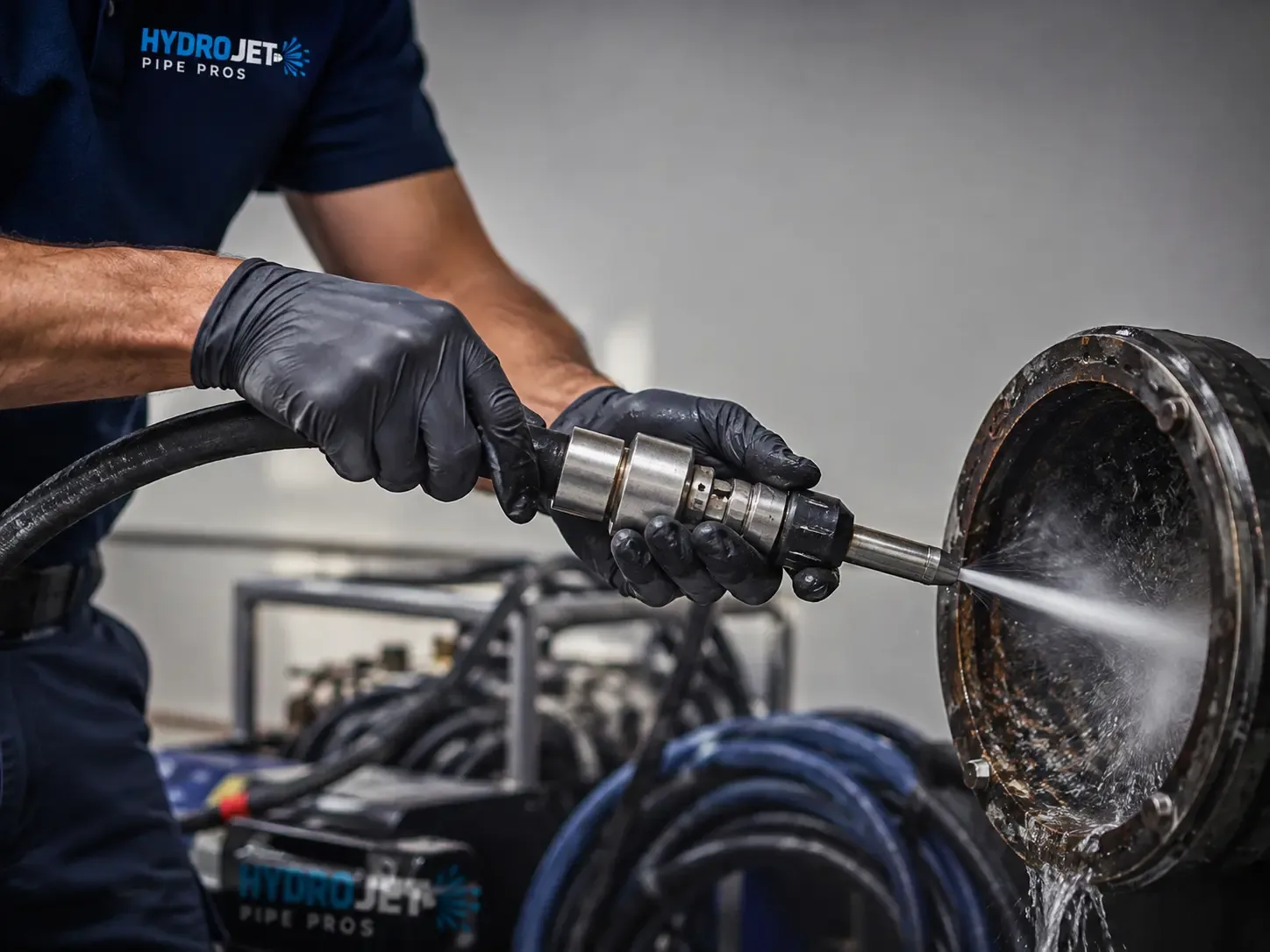 Hydro Jet Pipe Descaling in Tiller, OR